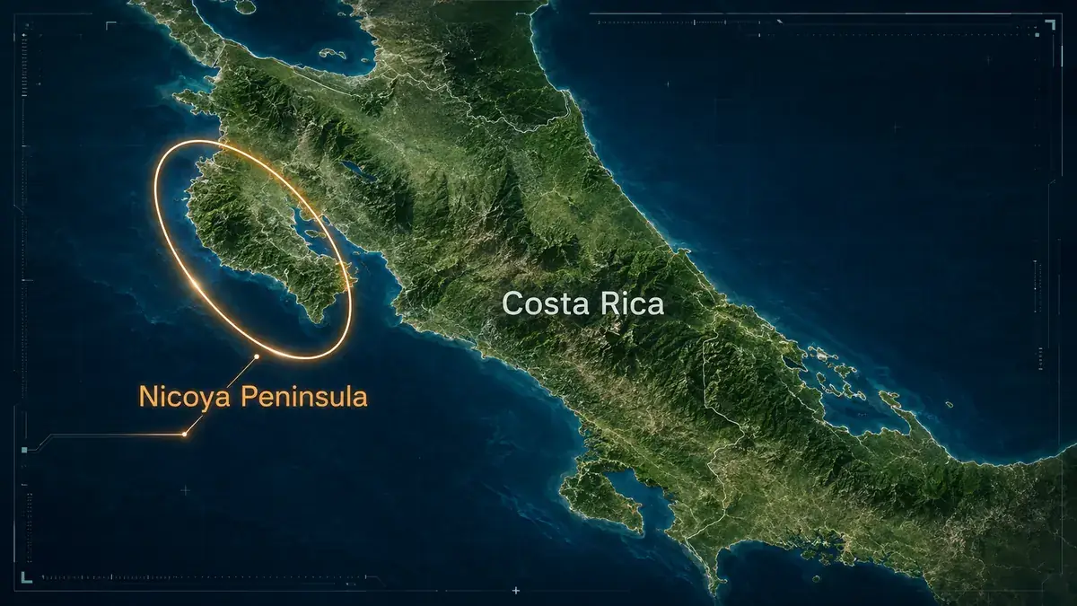 Nicoya Peninsula, Costa Rica — a recognised Blue Zone